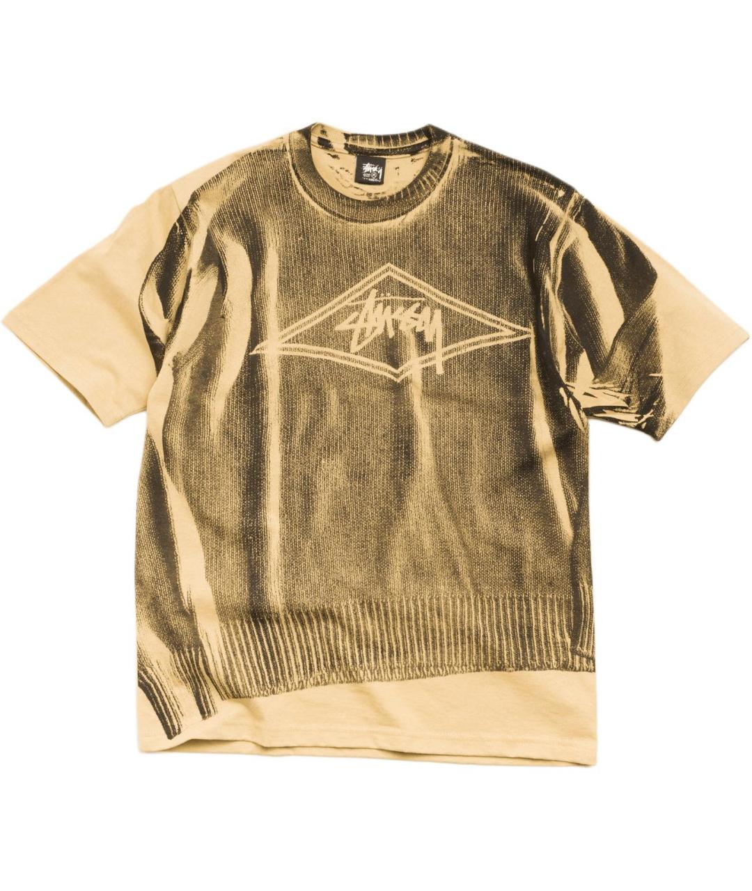 STUSSY Хаки футболка, фото 1