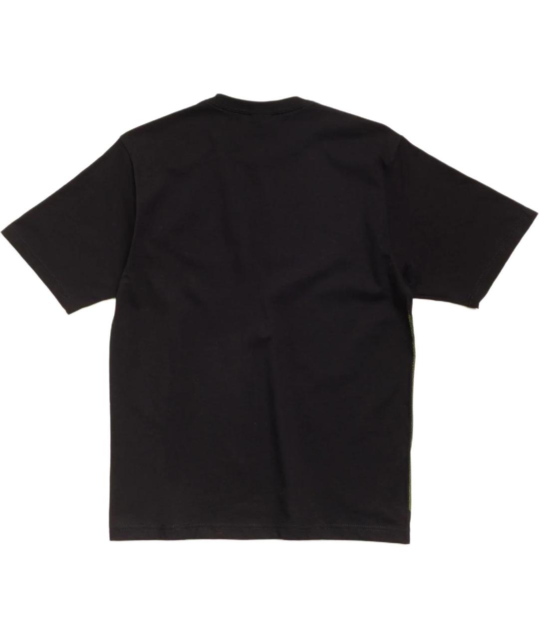 STUSSY Черная футболка, фото 2