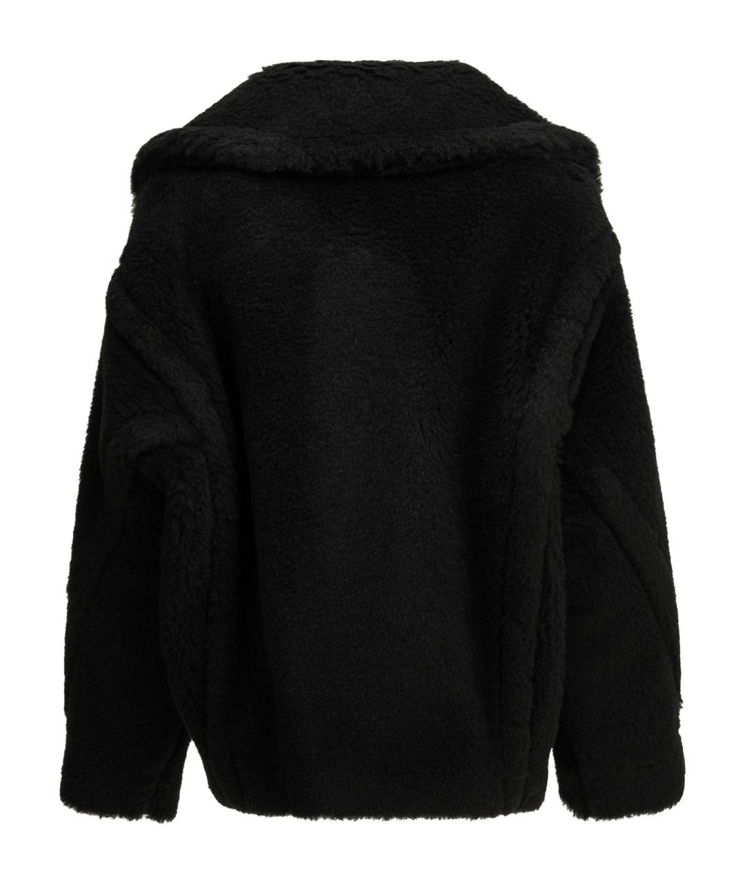 MAX MARA Черная шуба, фото 2