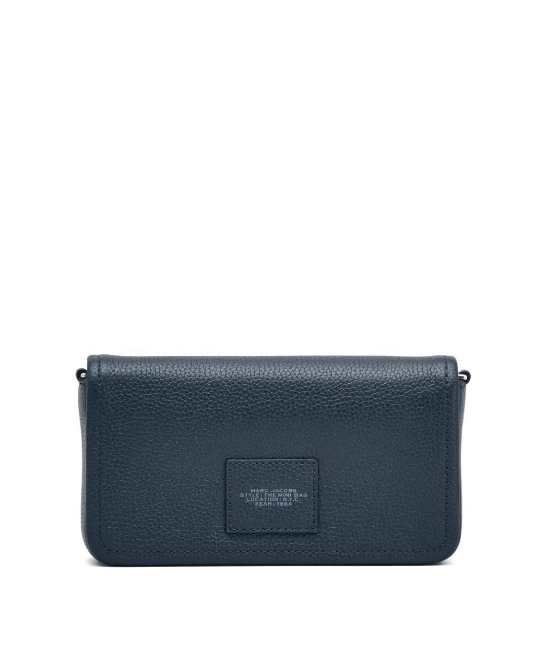 MARC JACOBS Синяя кожаная сумка через плечо, фото 4