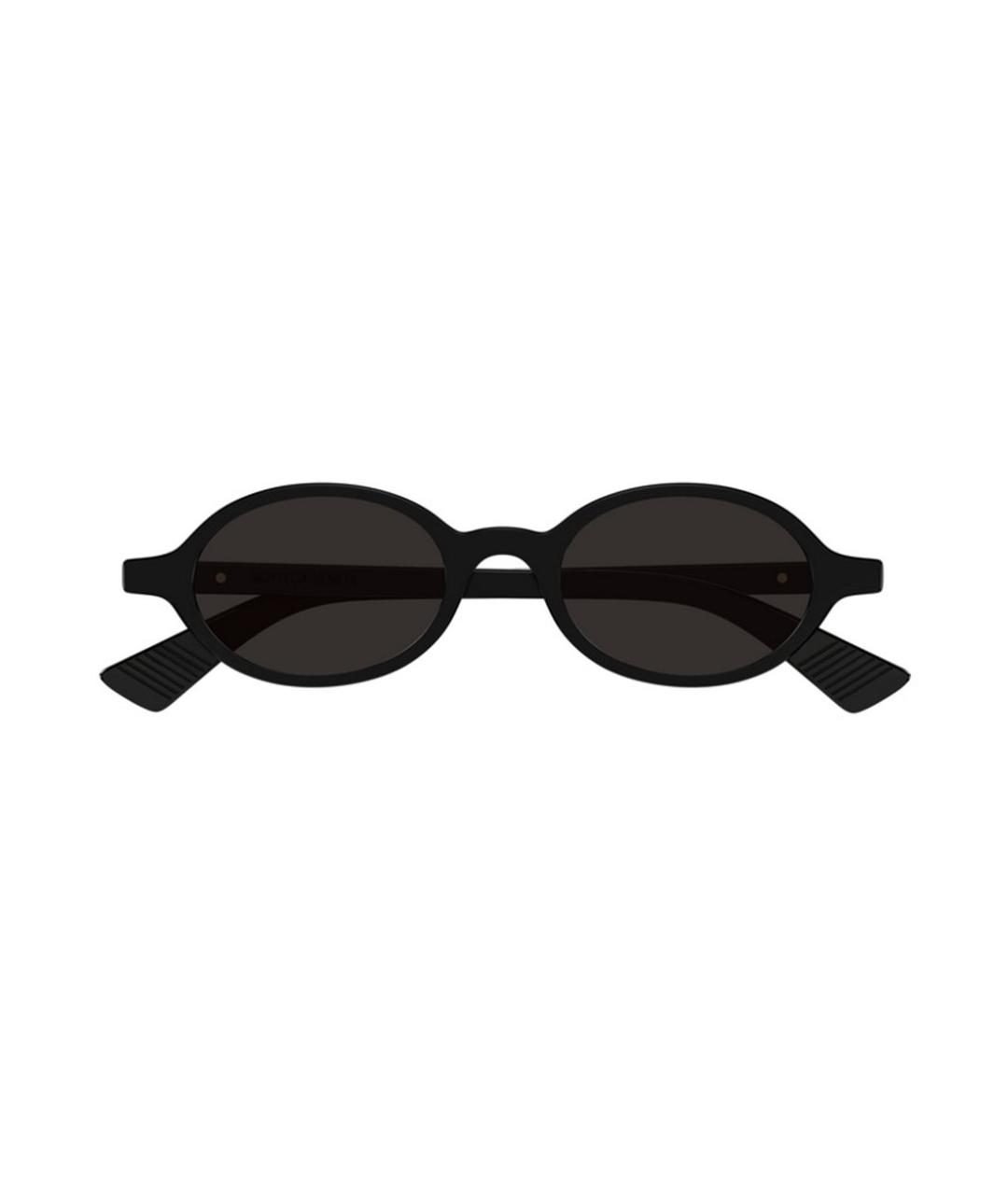 BOTTEGA VENETA Черные пластиковые солнцезащитные очки, фото 2