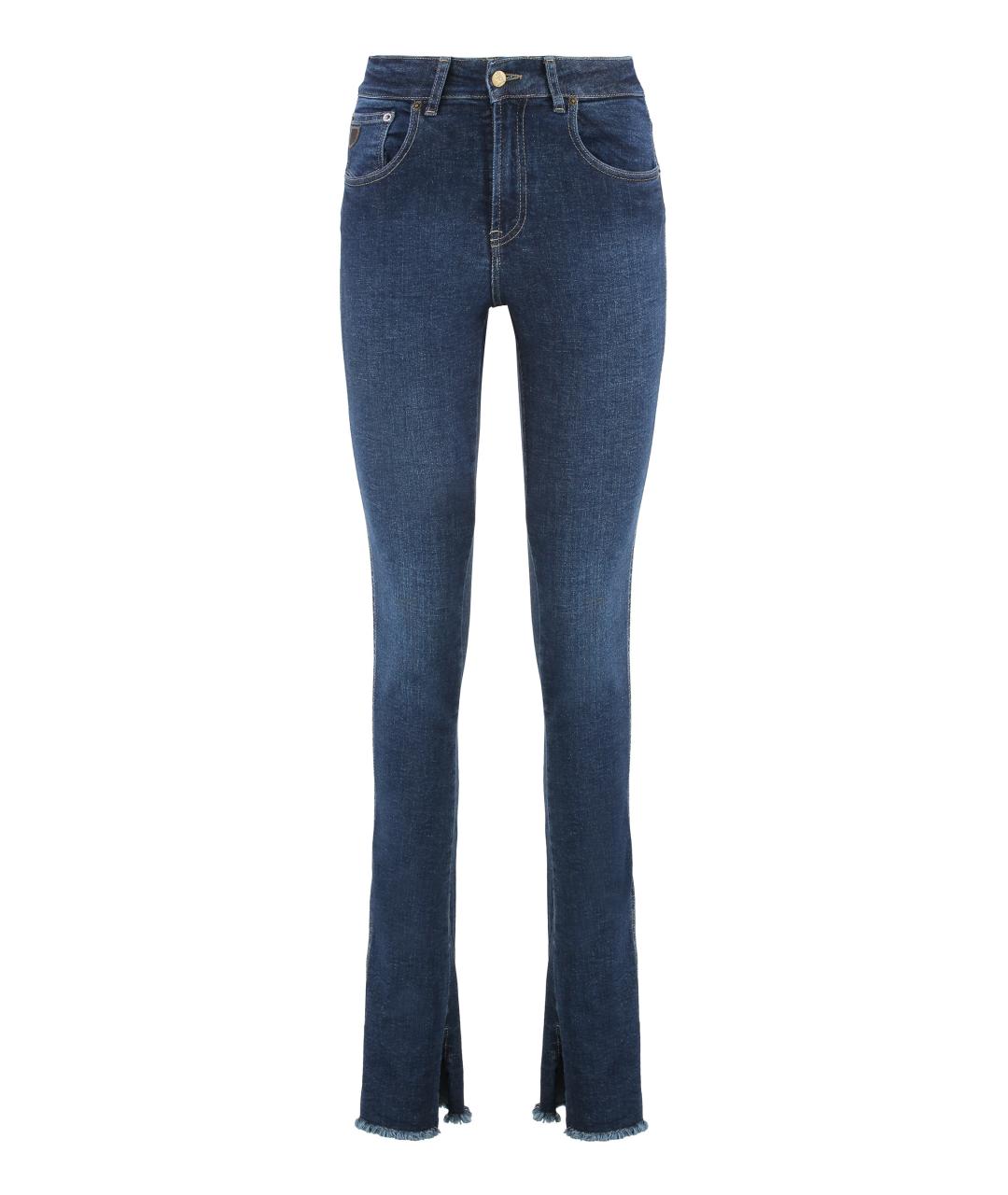 LOIS JEANS Синие хлопко-эластановые джинсы слим, фото 1