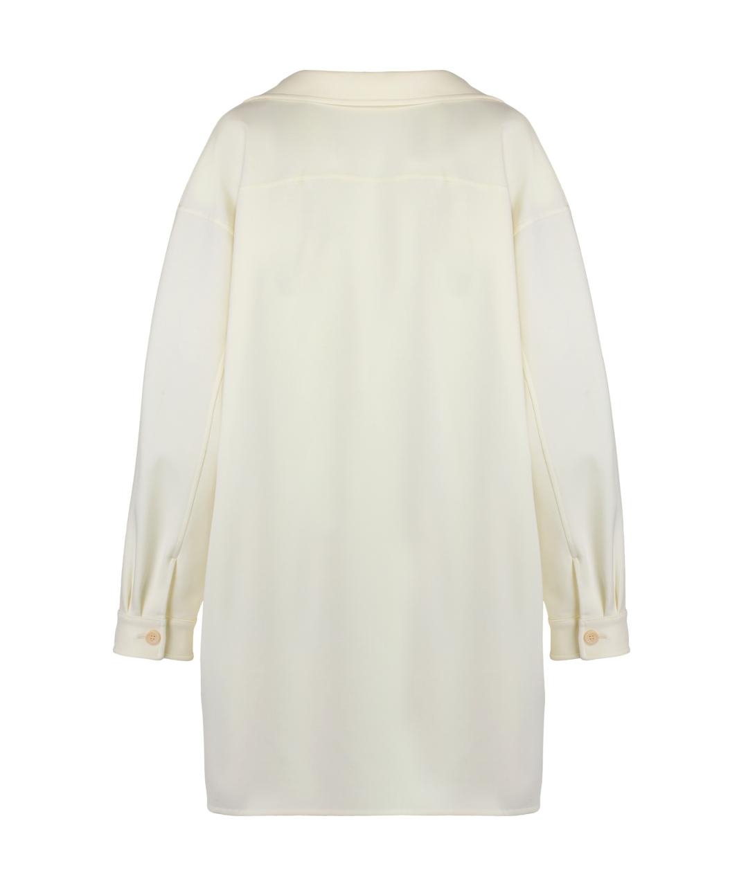MAX MARA Бежевое шерстяное пальто, фото 2