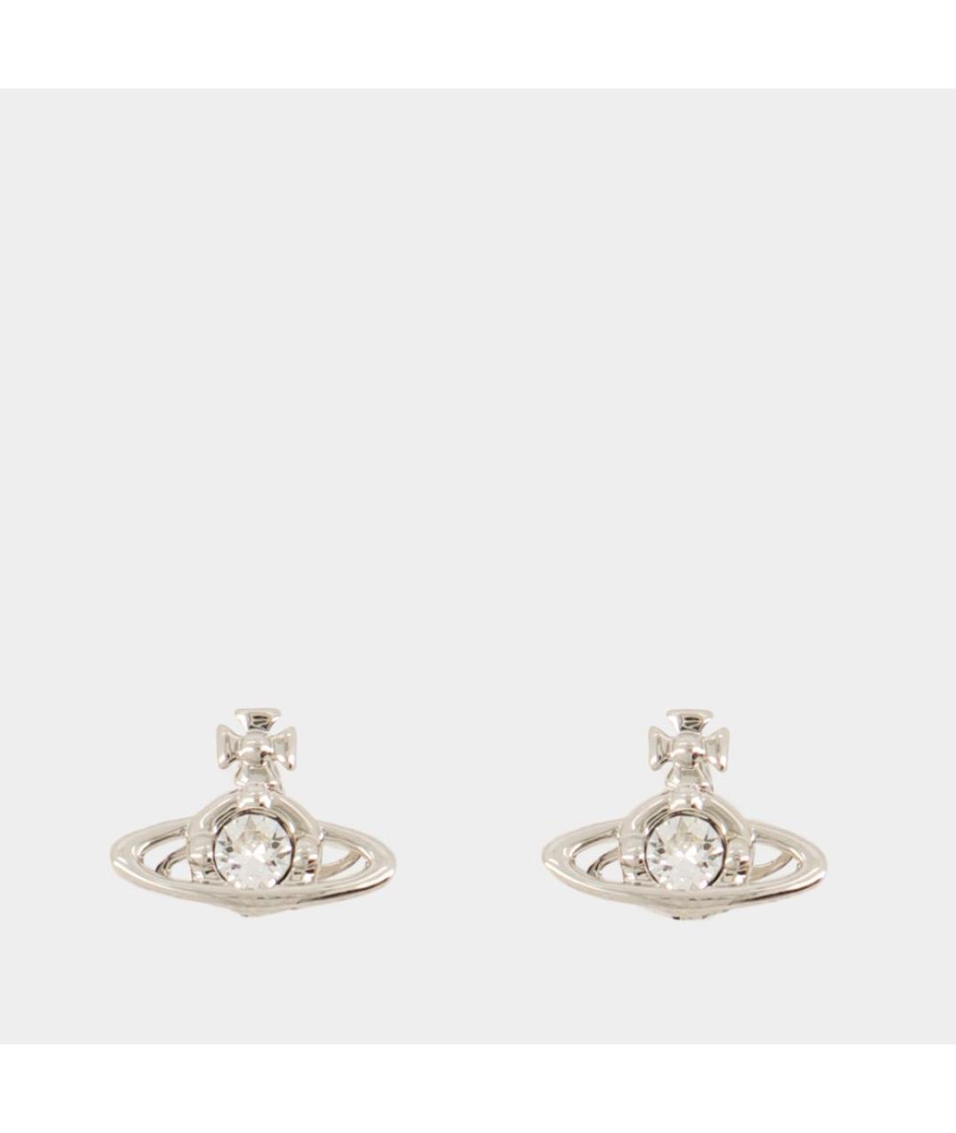 VIVIENNE WESTWOOD Серебряные металлические серьги, фото 2