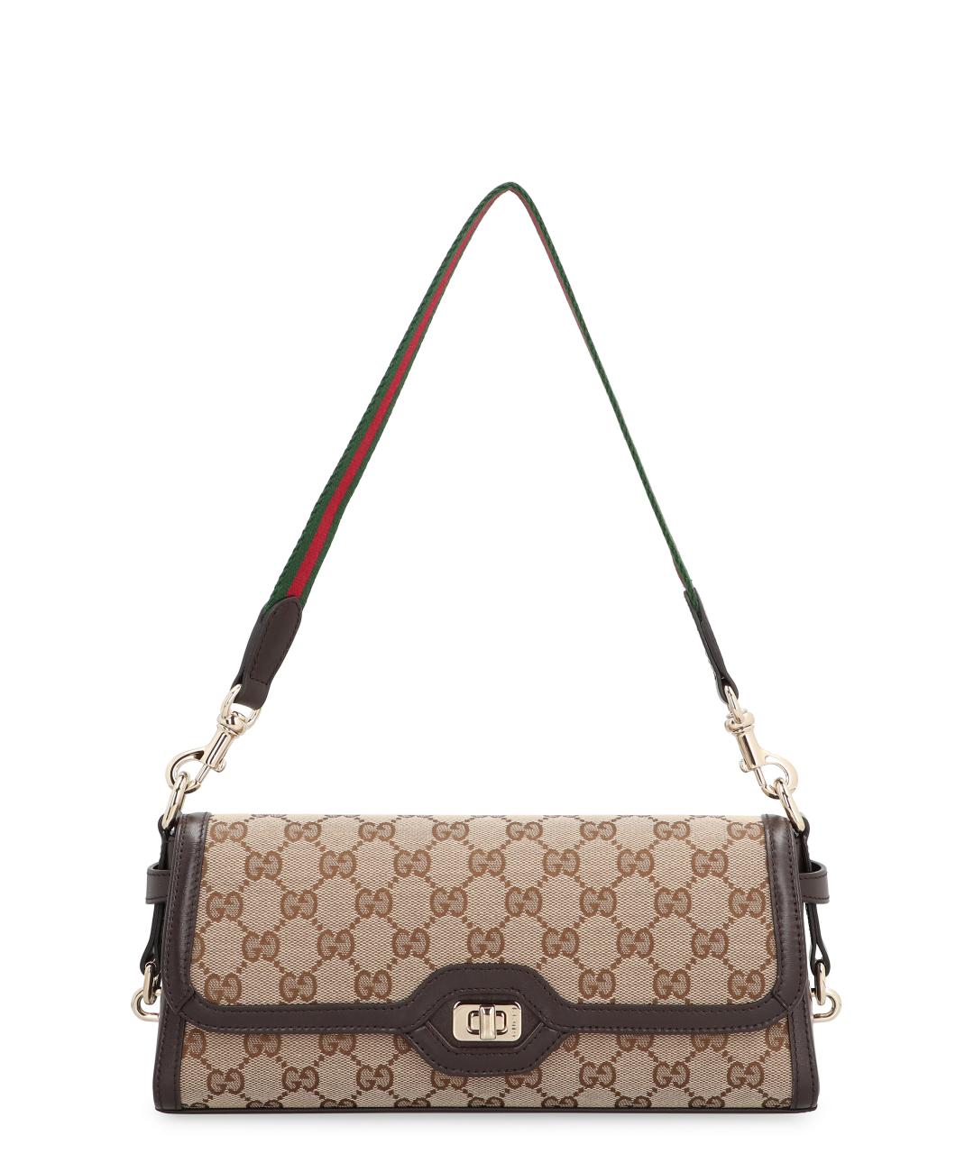 GUCCI Бежевая сумка через плечо, фото 1