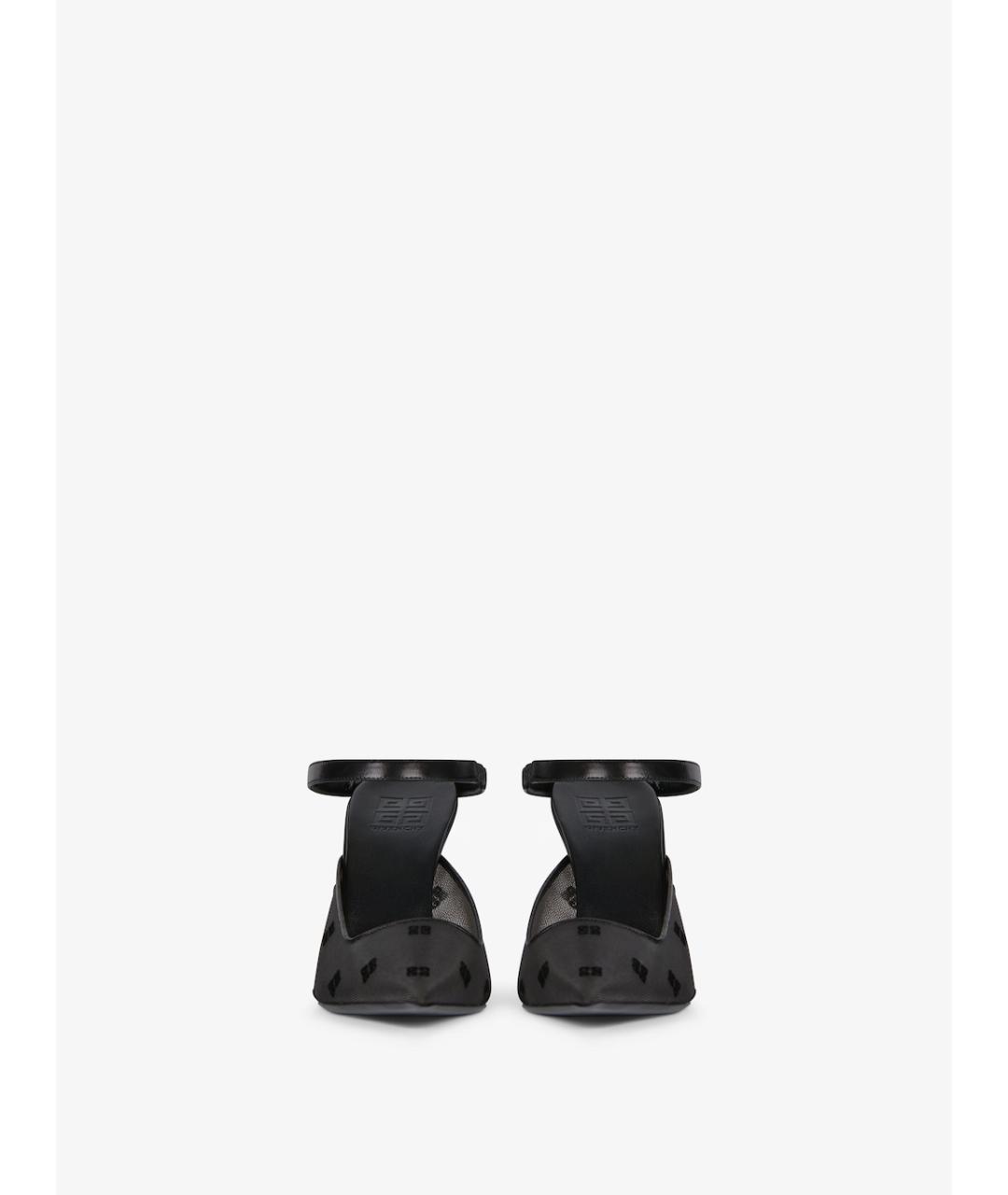 GIVENCHY Черные кожаные туфли, фото 2
