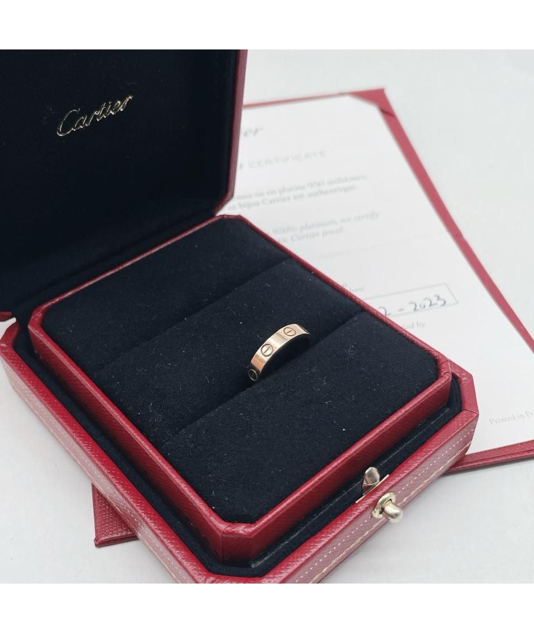CARTIER Золотое кольцо из розового золота, фото 2