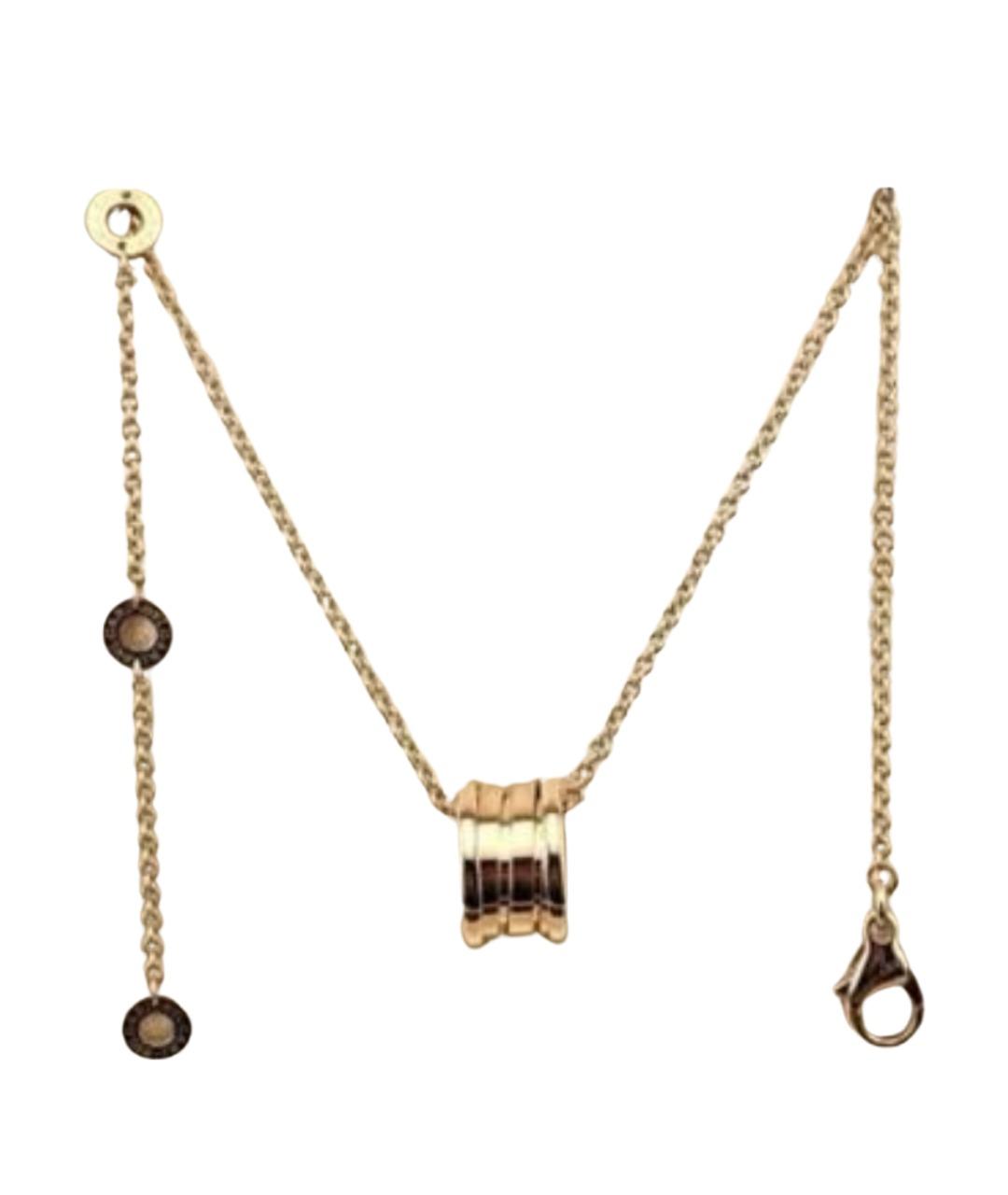 BVLGARI Золотое колье из розового золота, фото 1