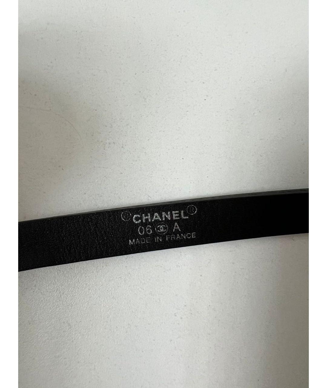 CHANEL Черный ремень, фото 7