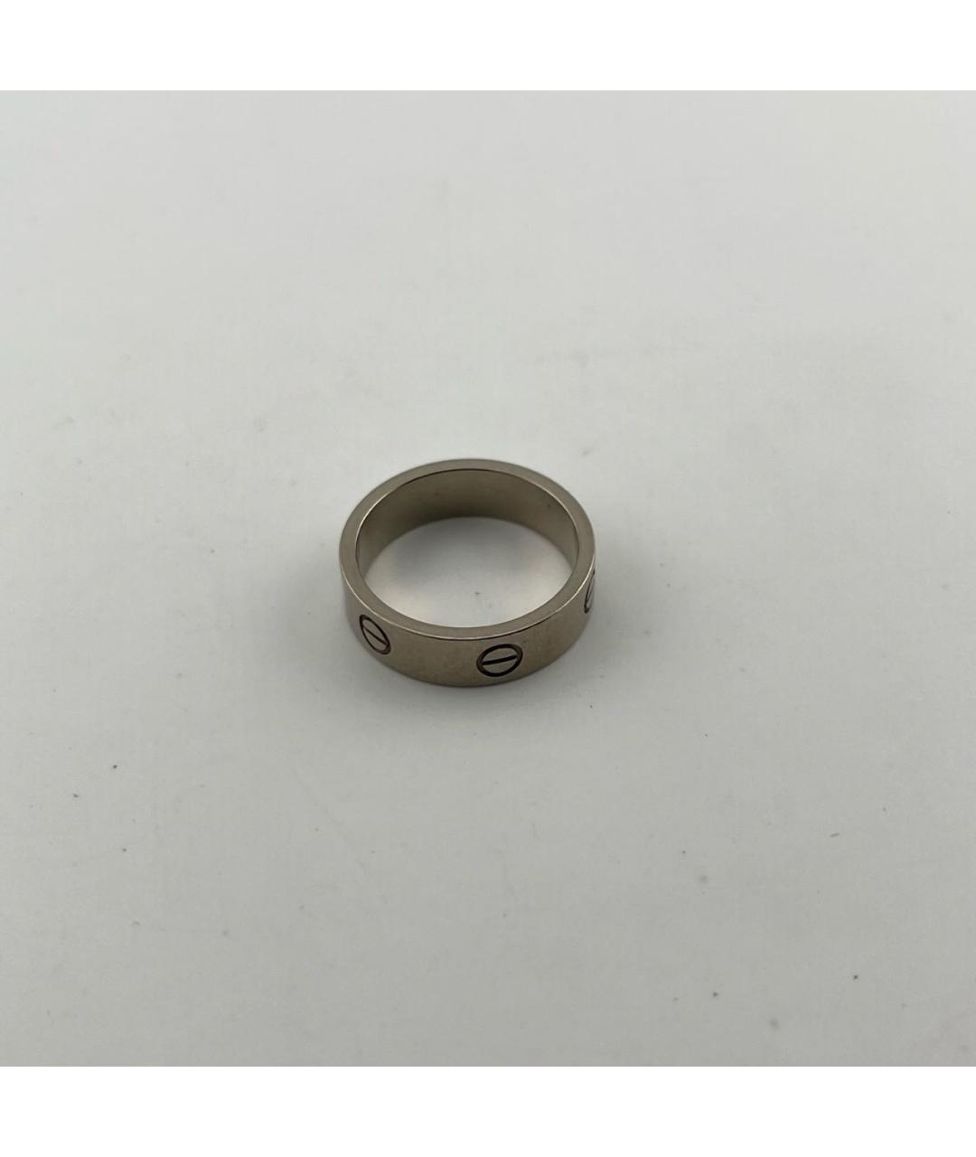 CARTIER Серебряное кольцо из белого золота, фото 5