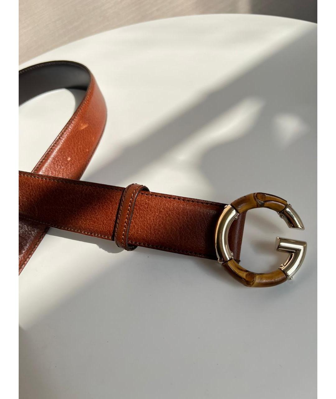 GUCCI Коричневый ремень, фото 8