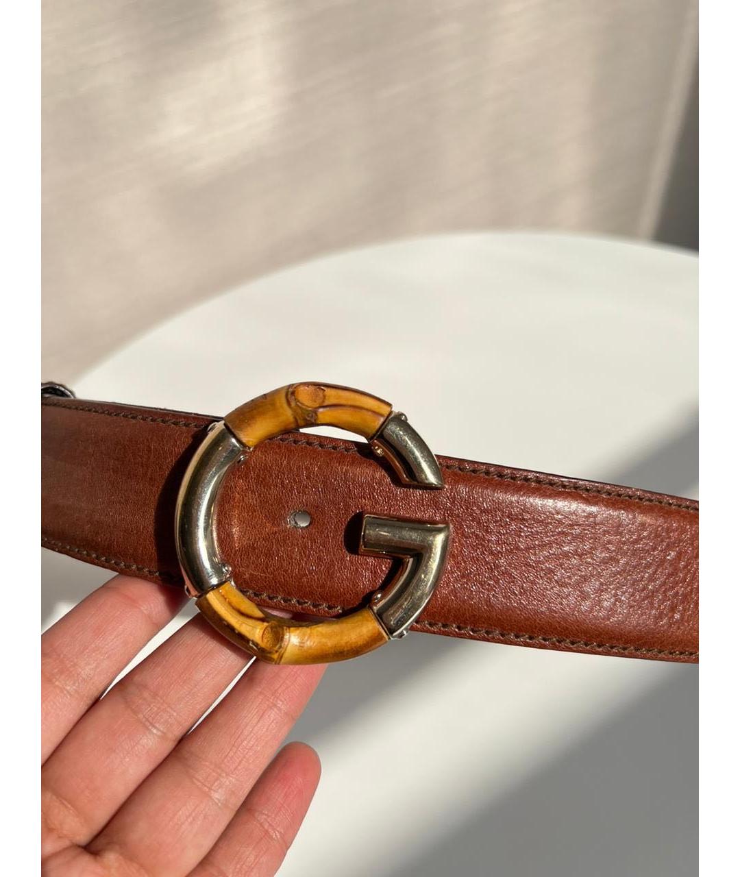 GUCCI Коричневый ремень, фото 2