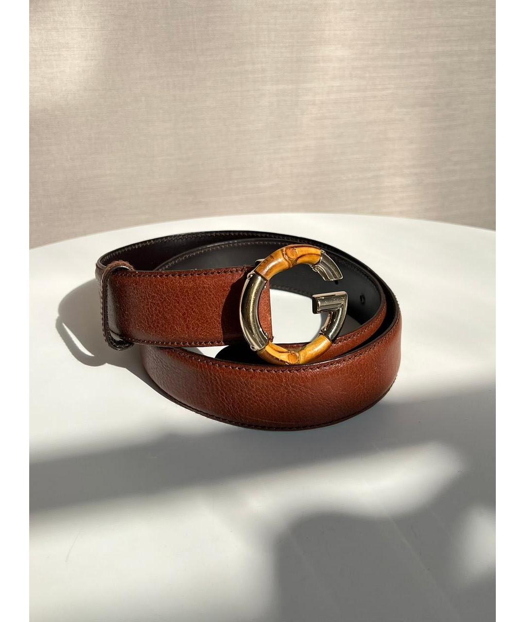 GUCCI Коричневый ремень, фото 9