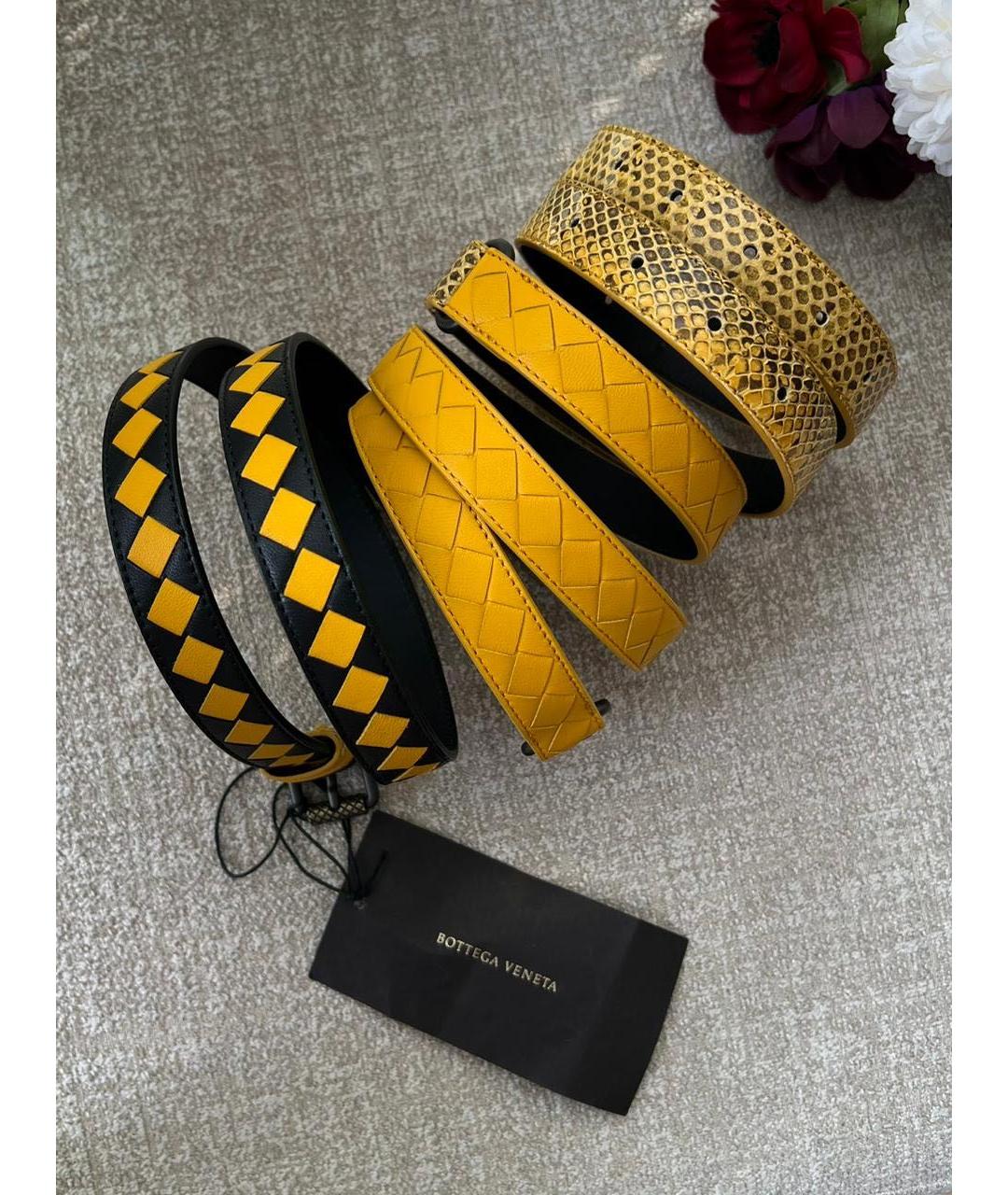BOTTEGA VENETA Мульти кожаный ремень, фото 9