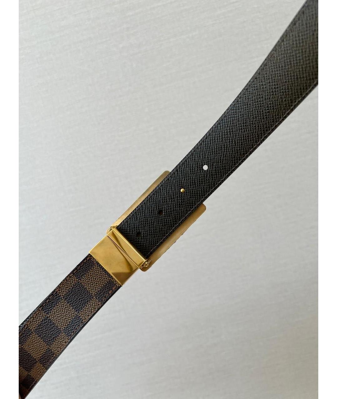 LOUIS VUITTON Коричневый ремень, фото 6