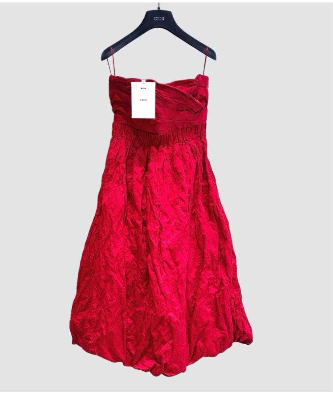 CHRISTIAN DIOR Красное вечернее платье, фото 3