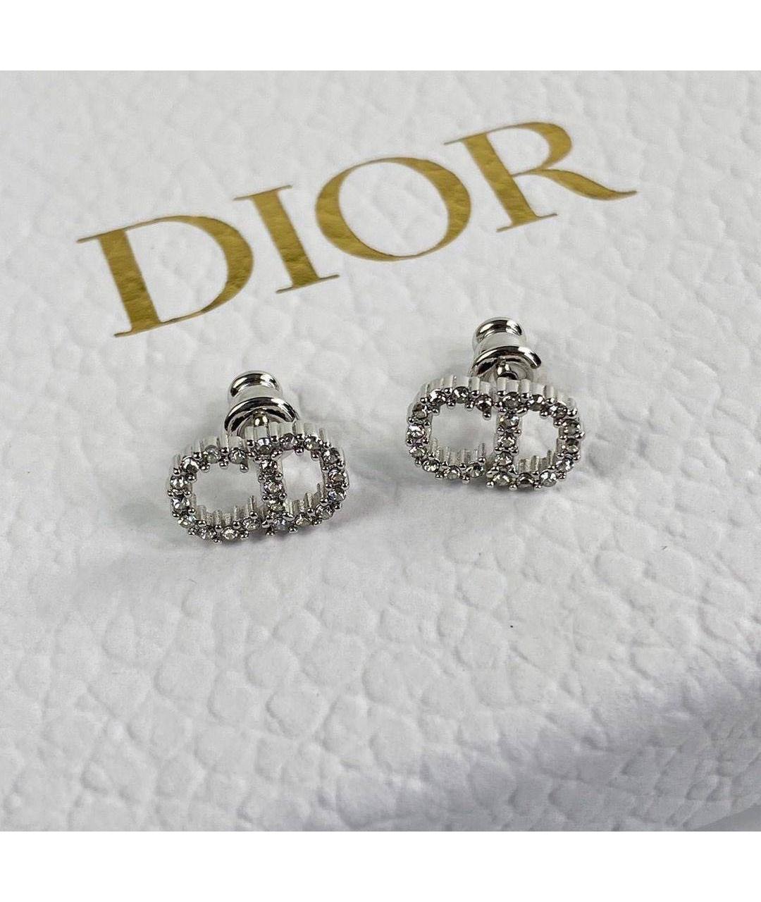 CHRISTIAN DIOR Серебряные серебряные серьги, фото 3