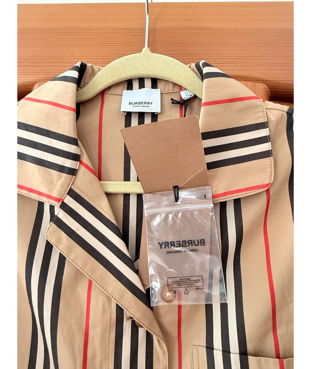 BURBERRY Мульти хлопковая рубашка, фото 7
