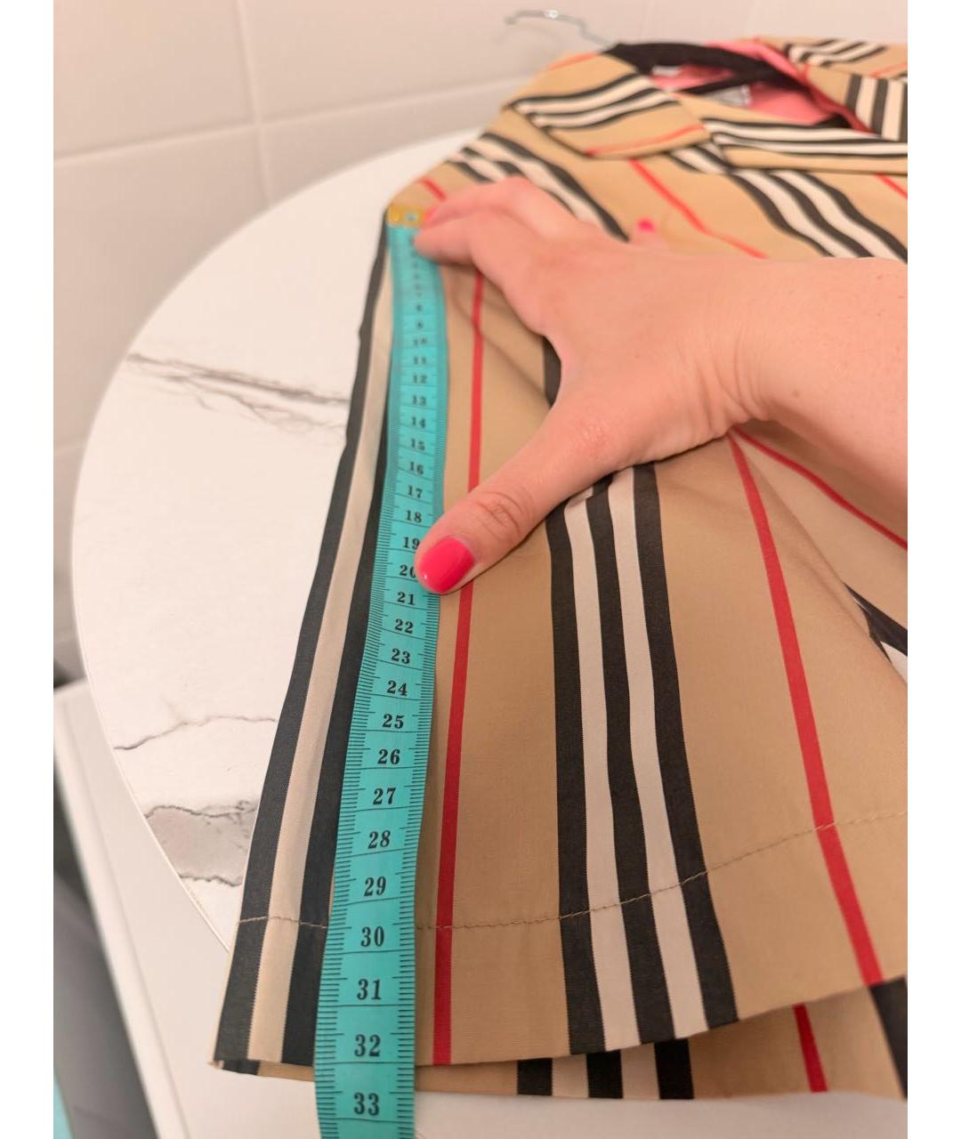 BURBERRY Мульти хлопковая рубашка, фото 4