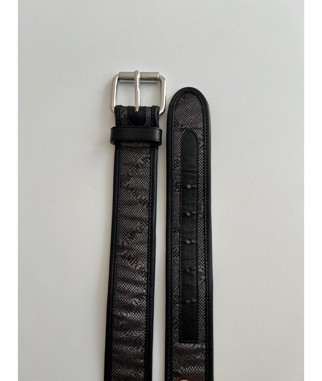 EMPORIO ARMANI Черный ремень, фото 6