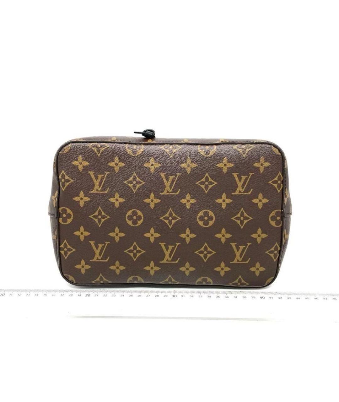LOUIS VUITTON Коричневая сумка тоут из канвы, фото 2