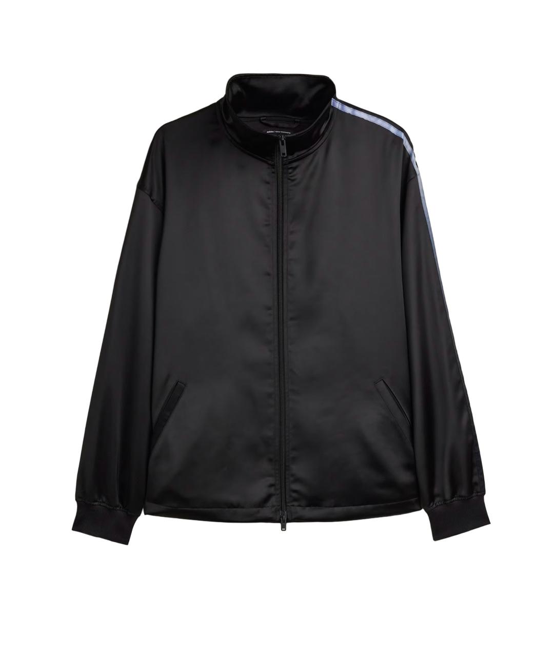 Y-3 Черная полиэстеровая спортивная куртка, фото 1