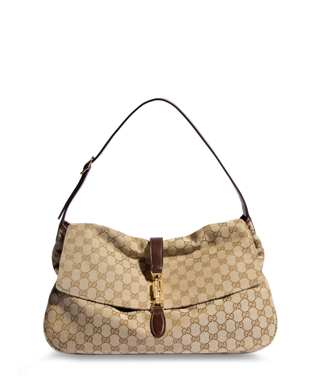 GUCCI Бежевая сумка тоут, фото 1