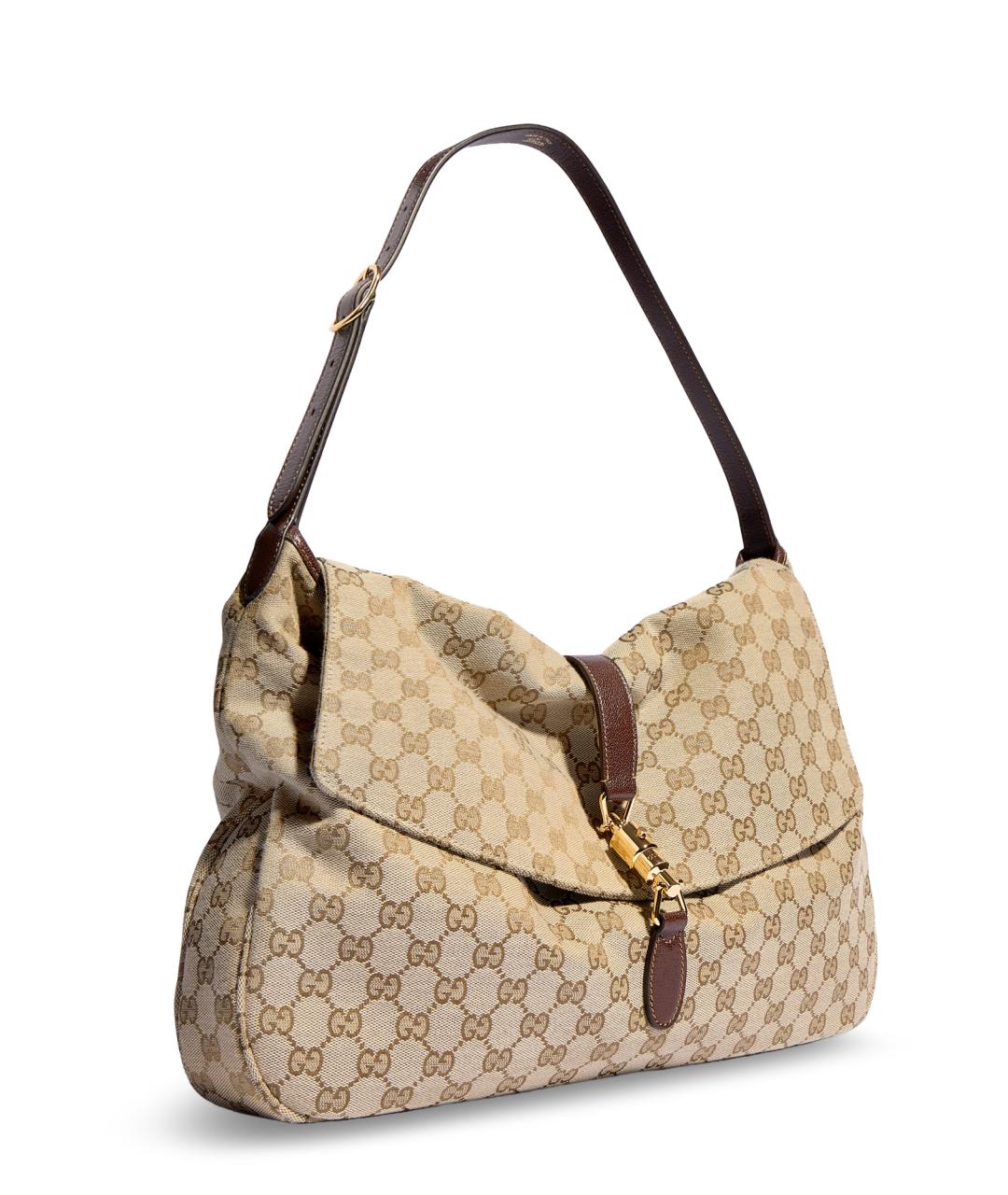 GUCCI Бежевая сумка тоут, фото 3