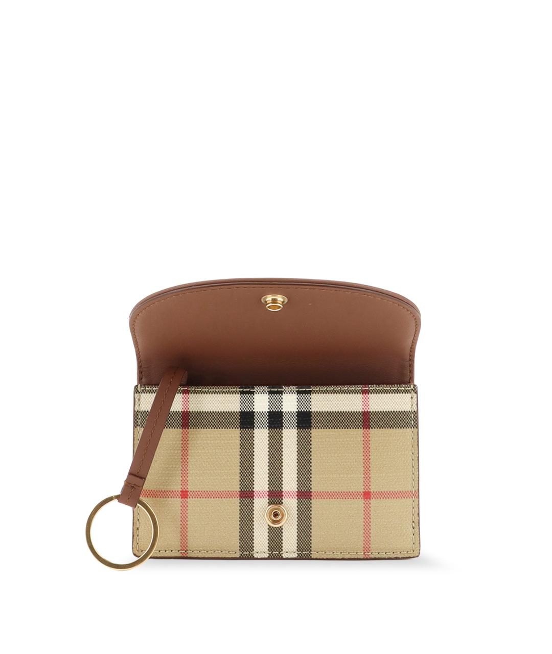 BURBERRY Бежевый кошелек, фото 3