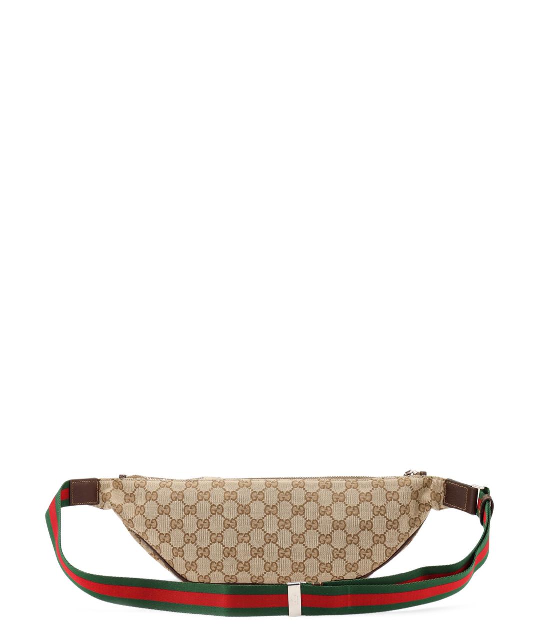GUCCI Бежевая поясная сумка, фото 2