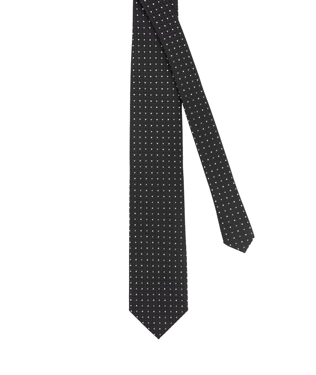 TOM FORD Черный шелковый галстук, фото 2