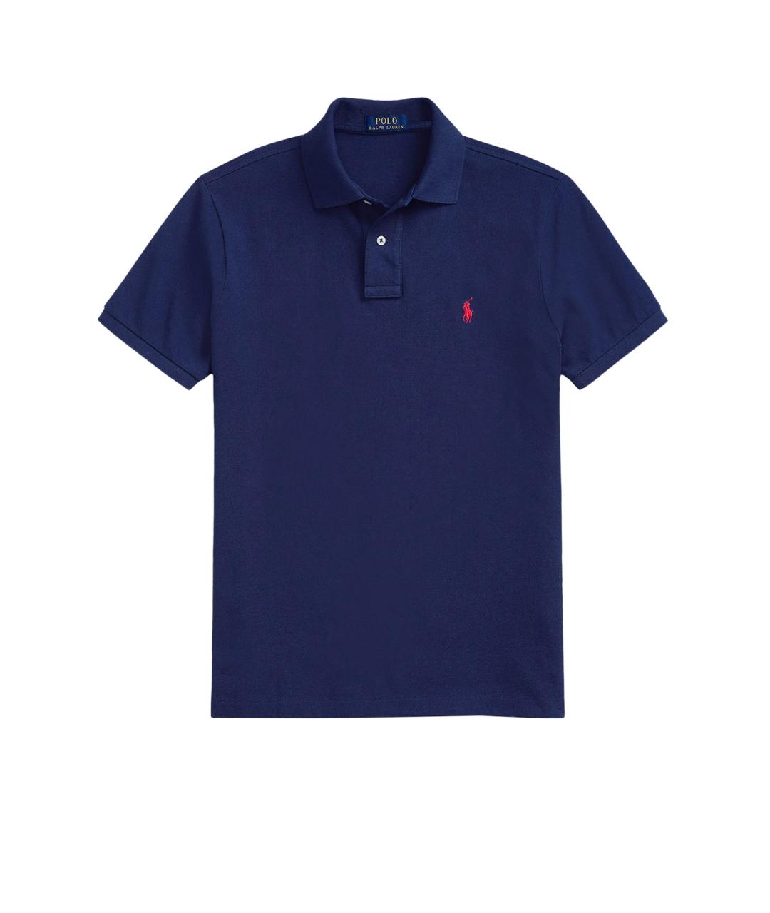 POLO RALPH LAUREN Хлопковое поло с коротким рукавом, фото 1