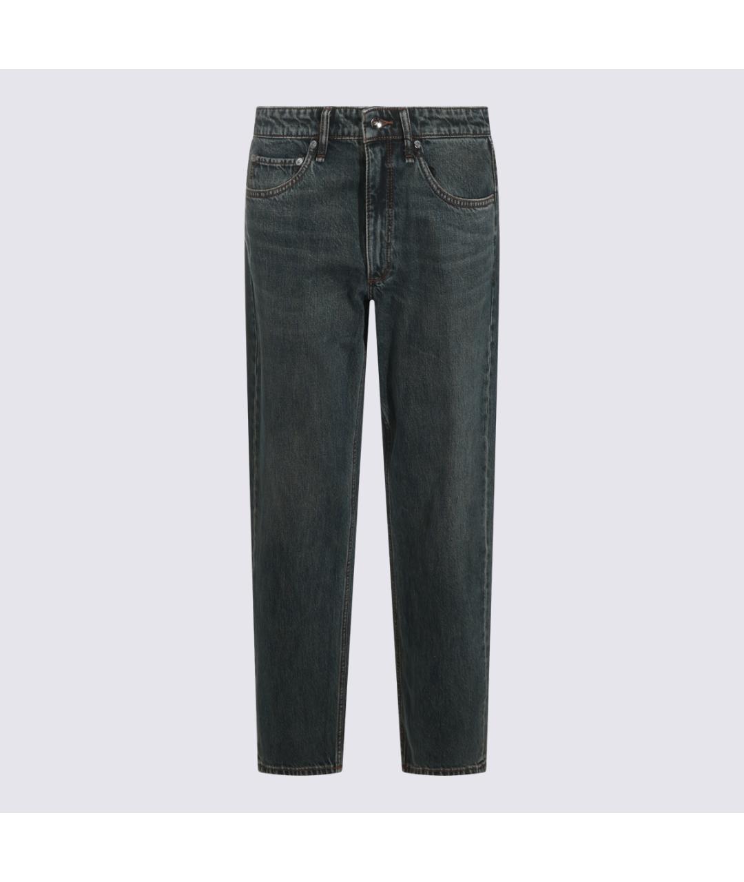 RAG & BONE Хлопковые прямые джинсы, фото 5