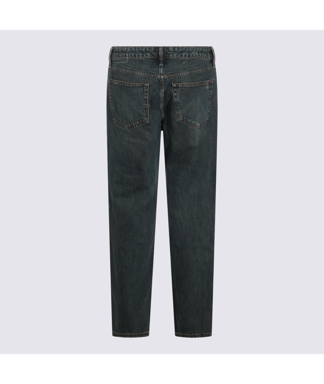 RAG & BONE Хлопковые прямые джинсы, фото 2
