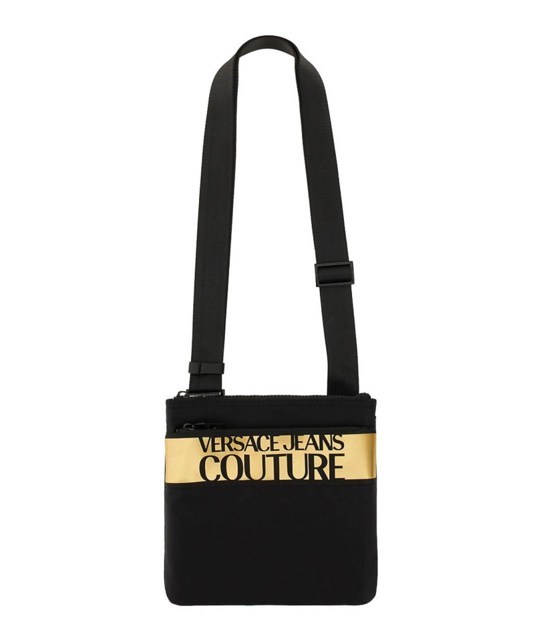 VERSACE JEANS COUTURE Мульти тканевая сумка на плечо, фото 1