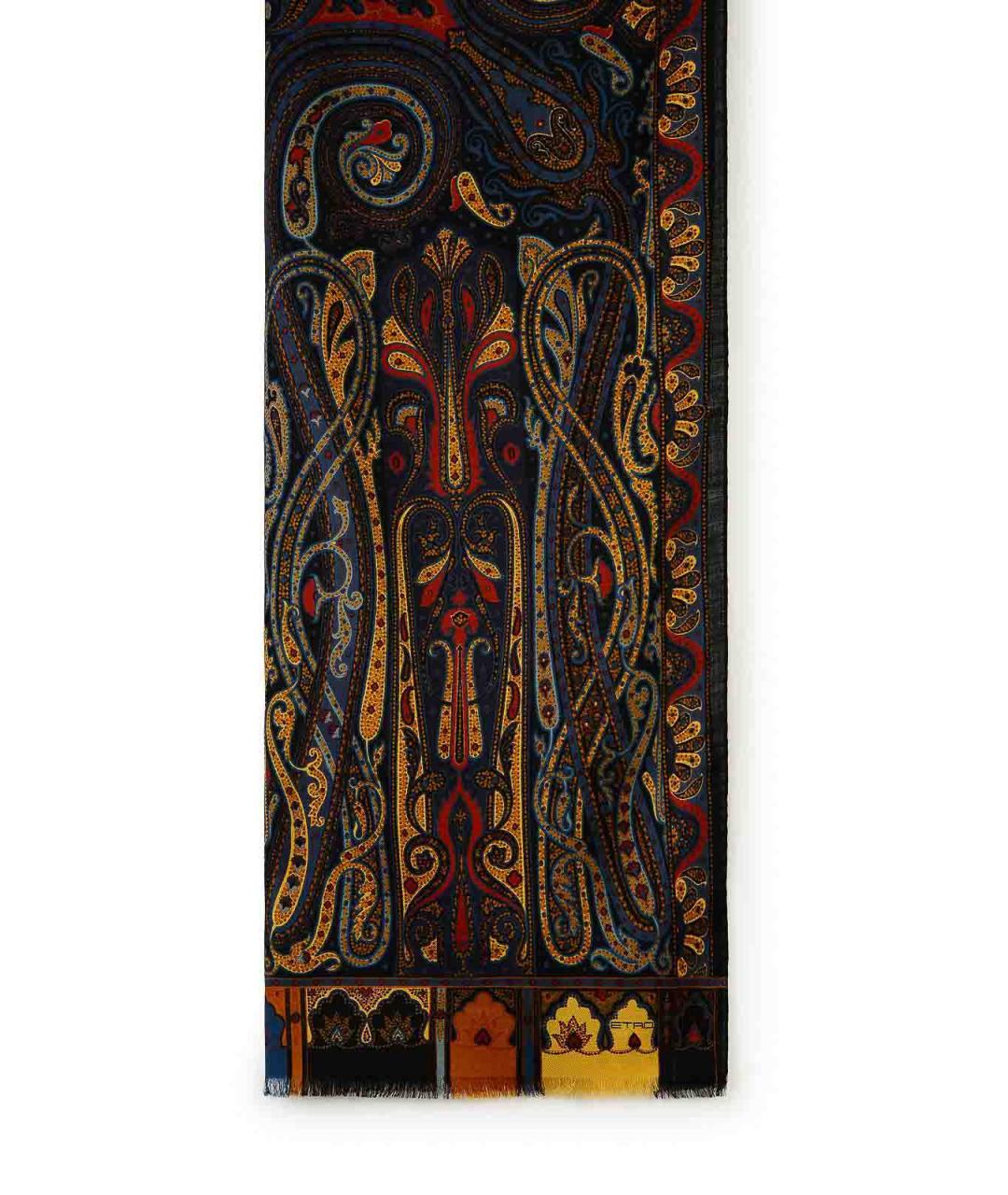 ETRO Мульти шерстяной шарф, фото 1