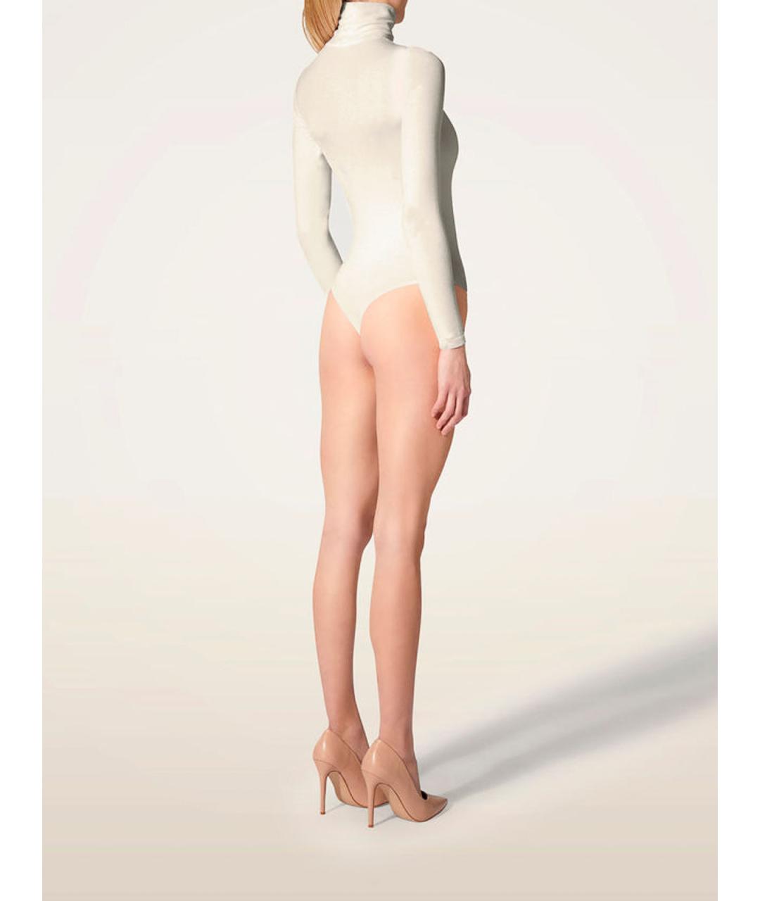 WOLFORD Бежевое хлопковое боди, фото 3
