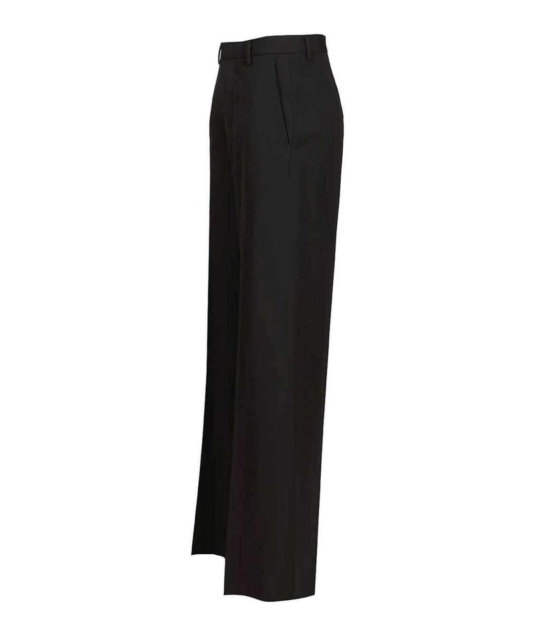BALENCIAGA Черные шерстяные брюки узкие, фото 3