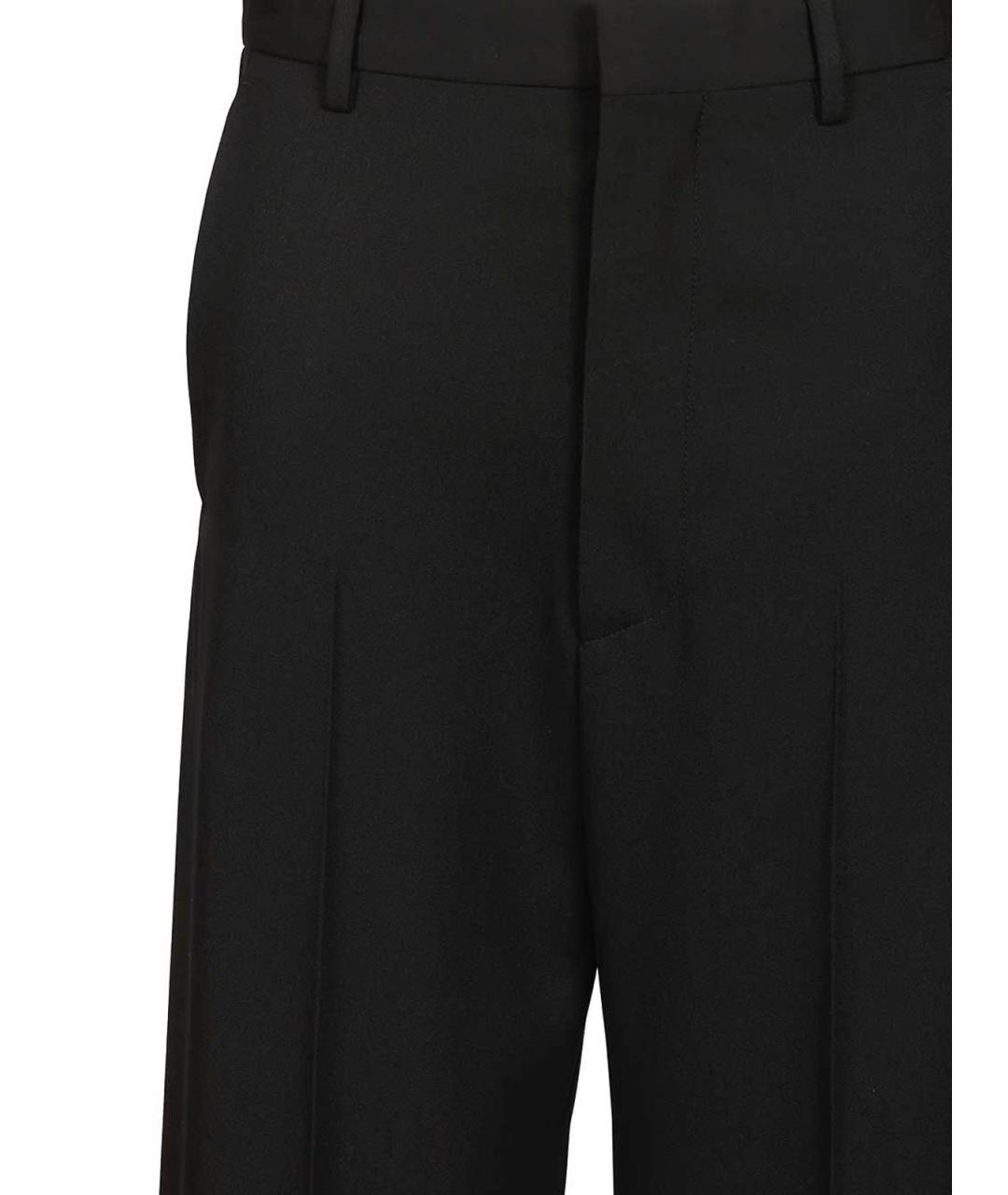 BALENCIAGA Черные шерстяные брюки узкие, фото 4