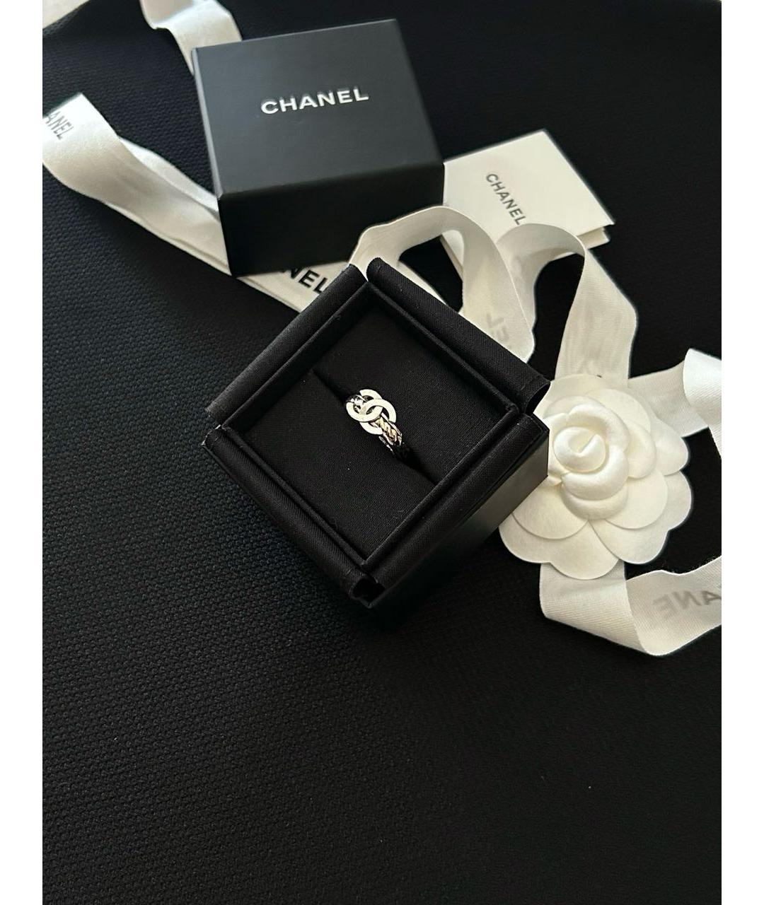 CHANEL Серебряное металлическое кольцо, фото 2