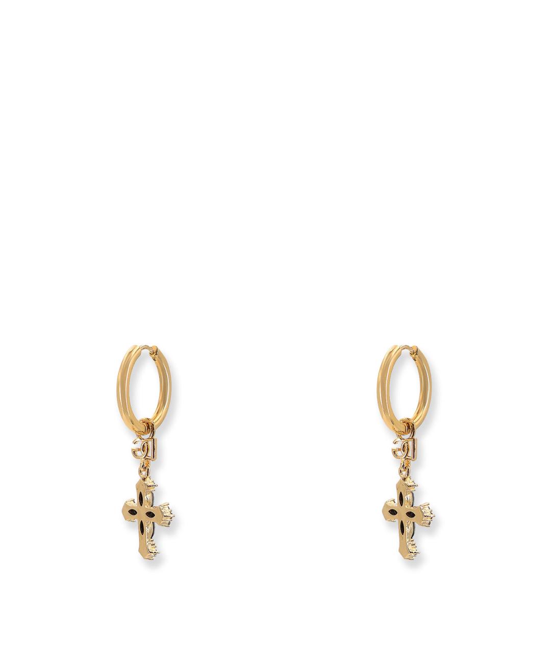 DOLCE&GABBANA Золотые серьги, фото 2