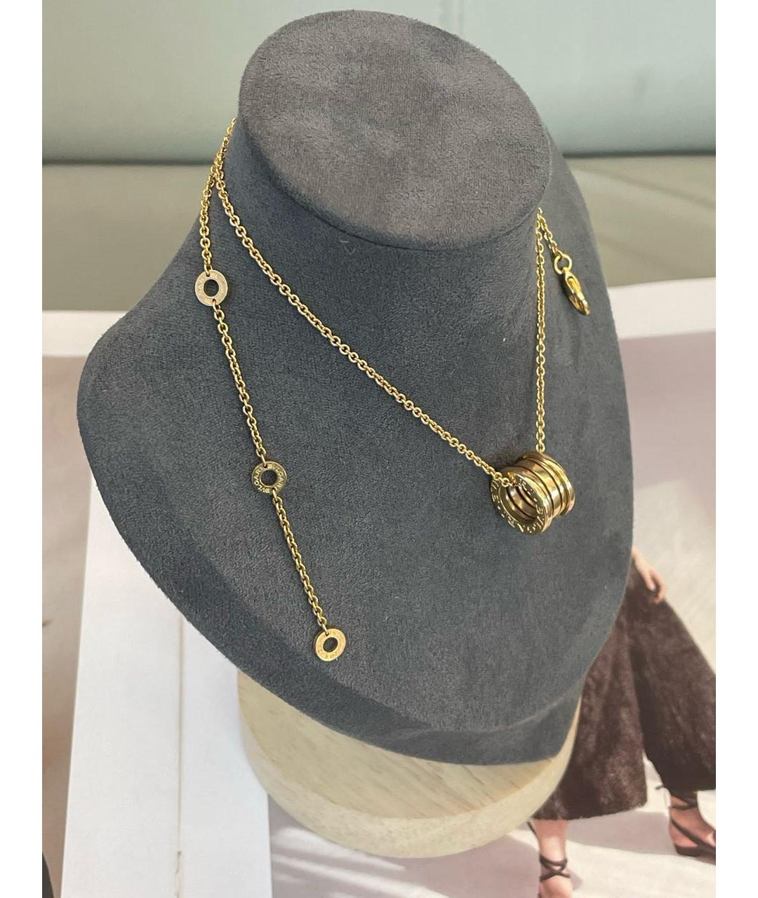 BVLGARI Золотое колье из розового золота, фото 3