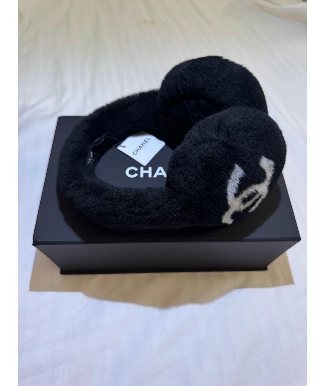 CHANEL Черные наушники, фото 6