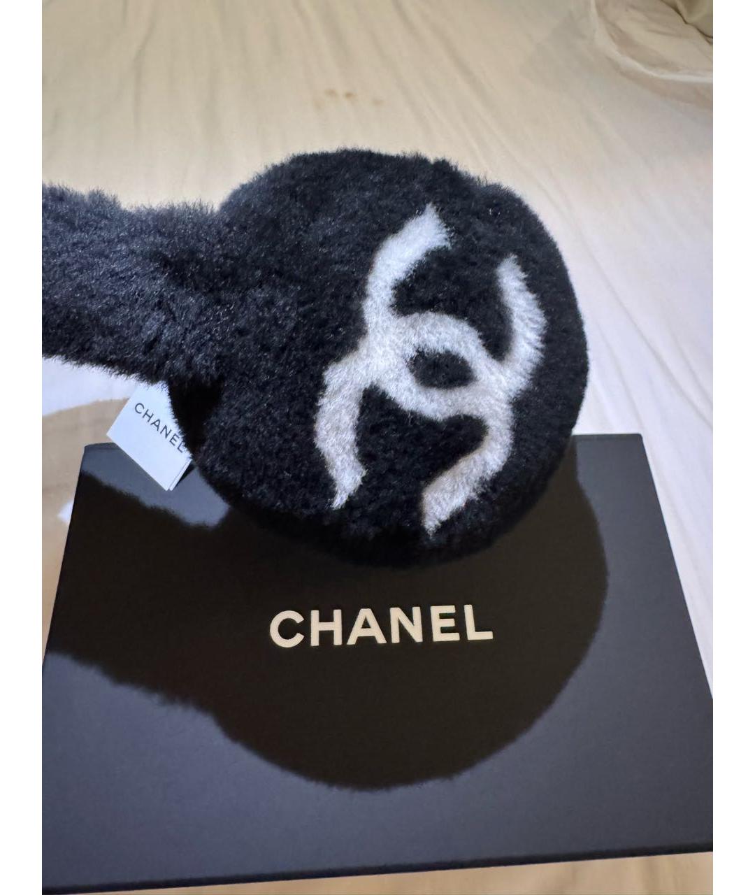 CHANEL Черные наушники, фото 2