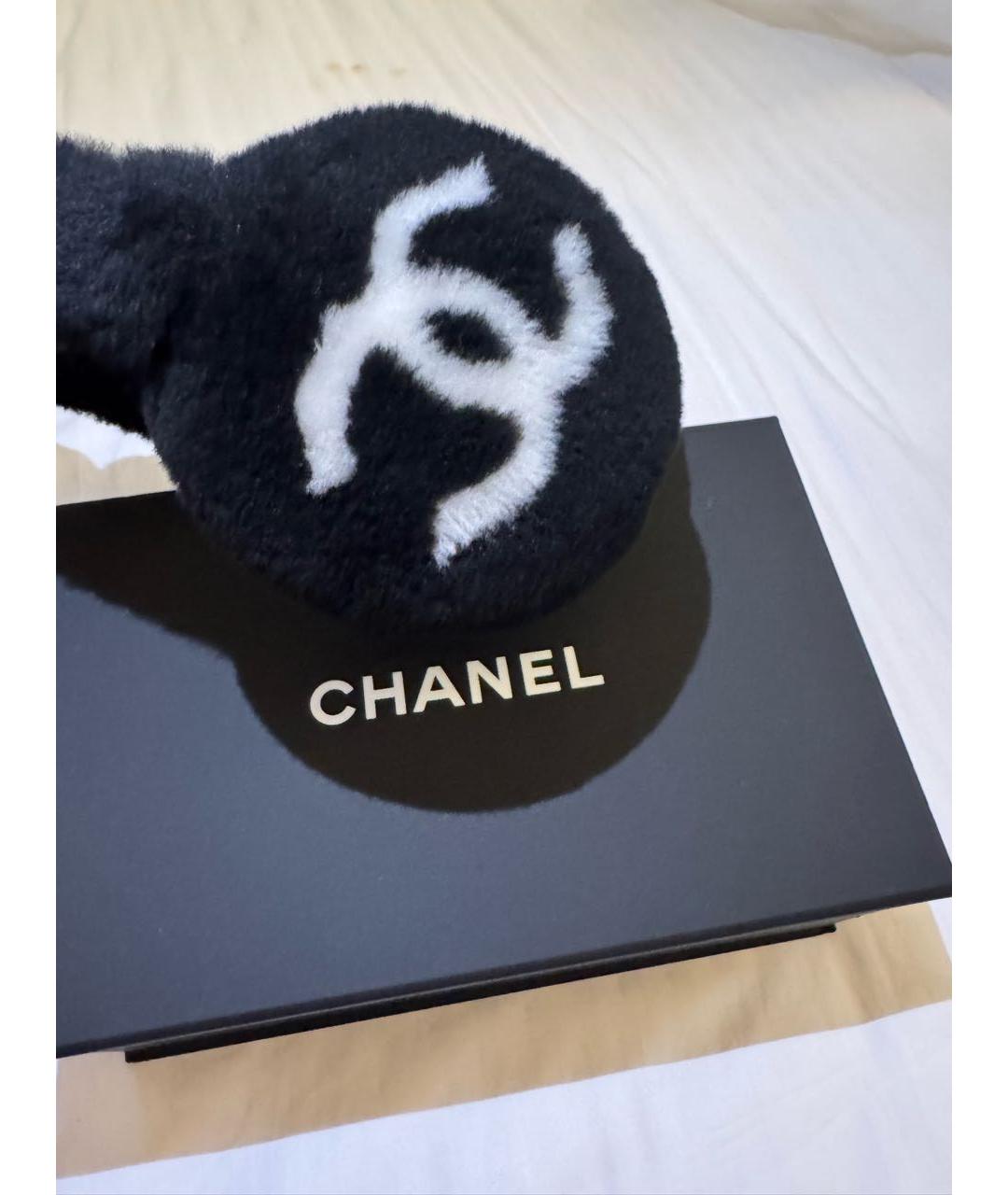 CHANEL Черные наушники, фото 3