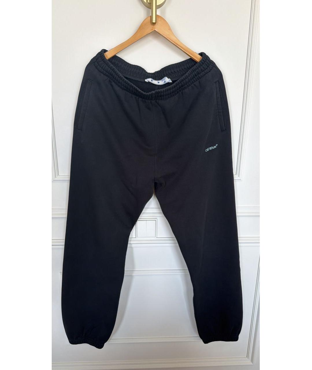 OFF-WHITE Черный хлопковый спортивный костюм, фото 4