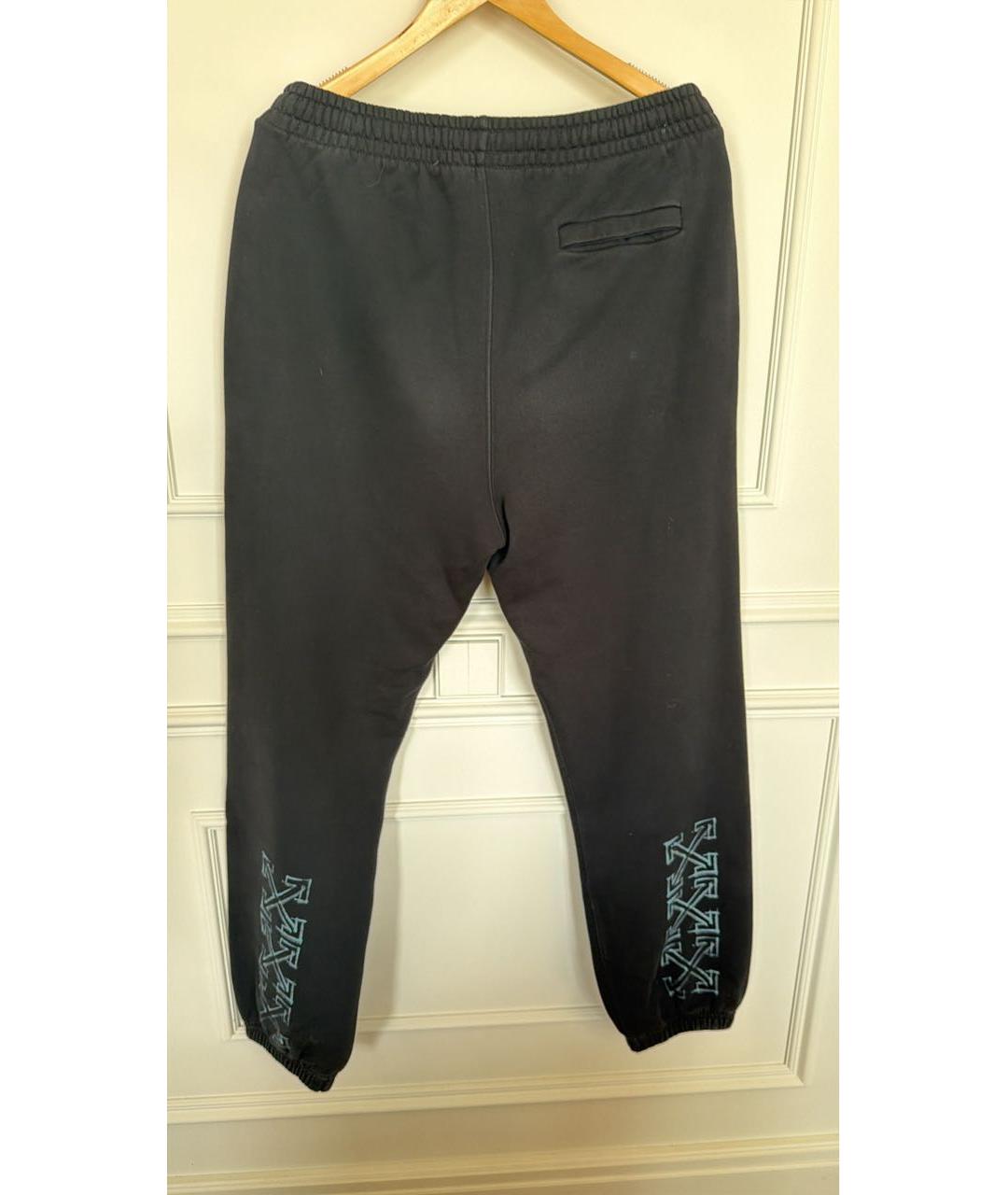 OFF-WHITE Черный хлопковый спортивный костюм, фото 3
