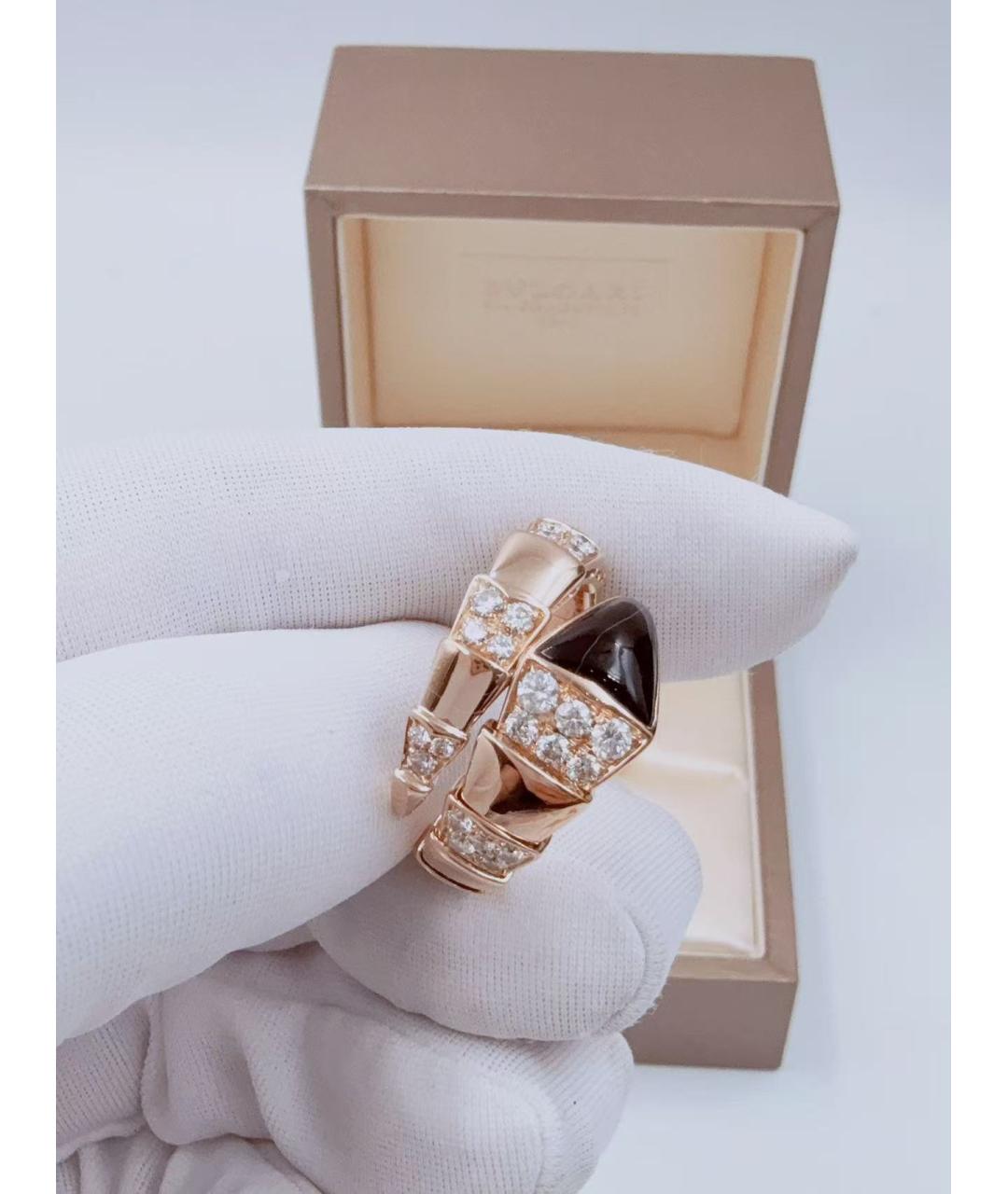 BVLGARI Золотое кольцо из розового золота, фото 4