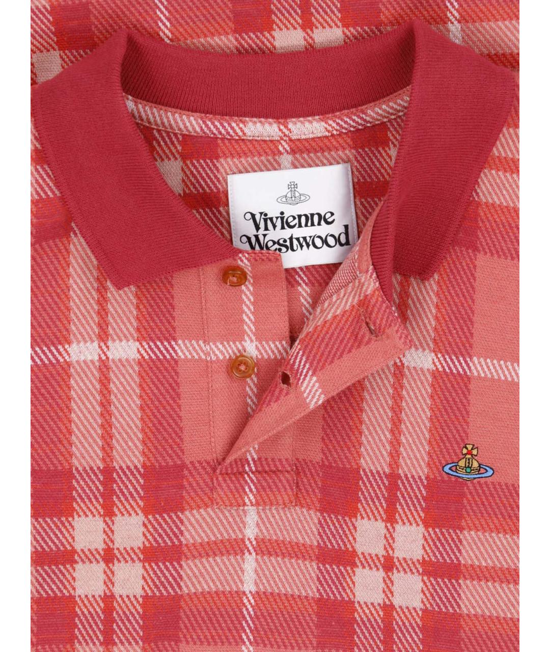 VIVIENNE WESTWOOD Мульти хлопковое поло с коротким рукавом, фото 3