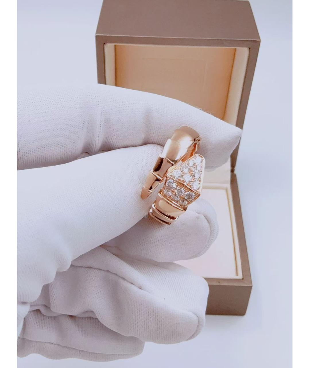 BVLGARI Золотое кольцо из розового золота, фото 4